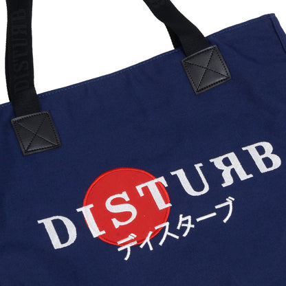 TOTE BAG DISTURB IN BLUE