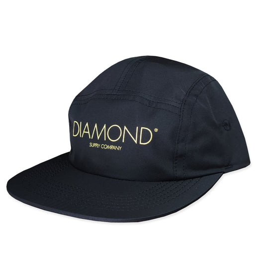 BONÉ DIAMOND SUPPLY CAMPER HAT BLACK