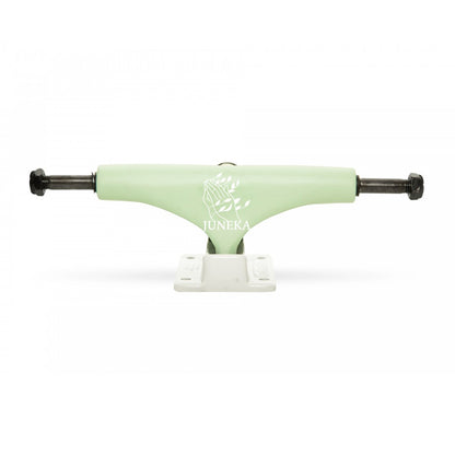 TRUCK METALLUM JUNEKA 139MM - BRANCO VERDE