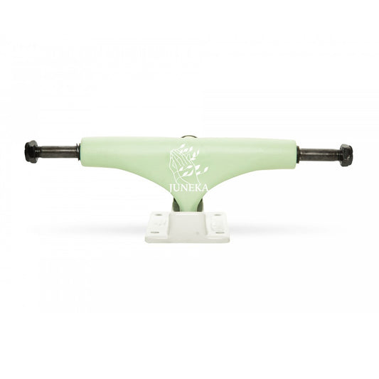 TRUCK METALLUM JUNEKA 139MM - BRANCO VERDE