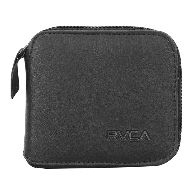 CARTEIRA RVCA ZIP AROUND BLACK