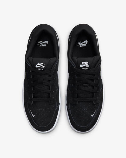 TÊNIS NIKE SB FORCE 58 BLACK/WHITE