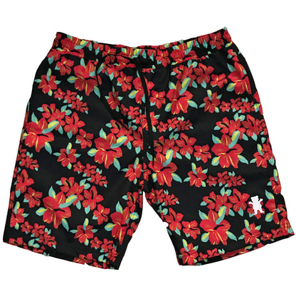 SHORTS GRIZZLY HIBISCO BLACK