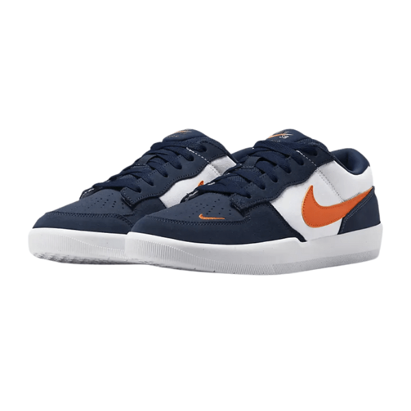 T NIS NIKE SB FORCE 58 MIDNIGHT NAVY ORANGE